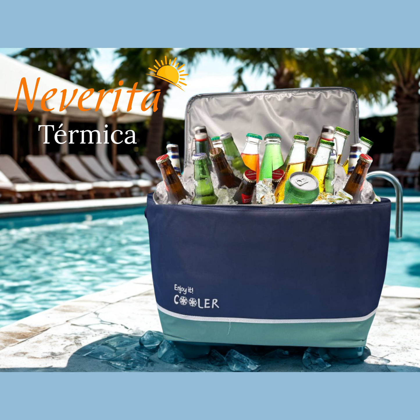 NEVERITA TERMICA GRANDE AZUL