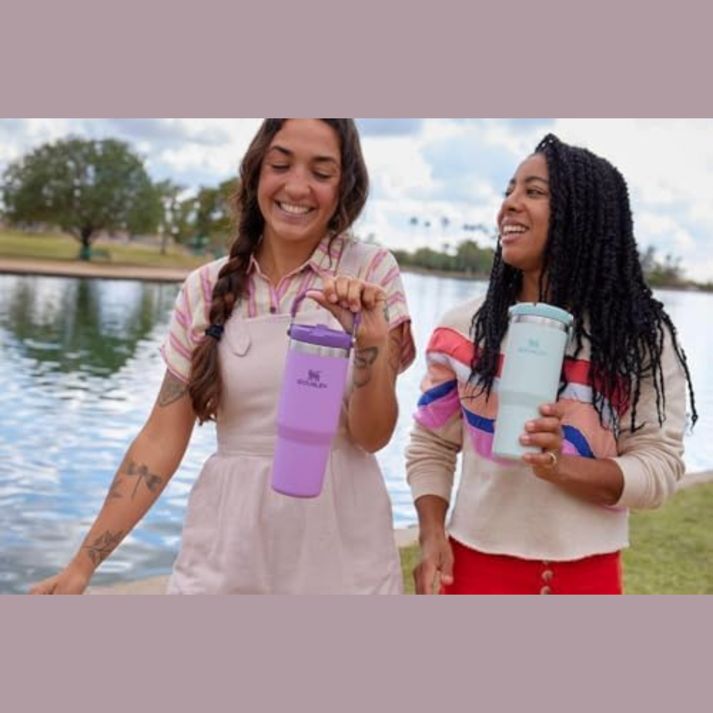STANLEY PURPLE THERMAL THERMOS