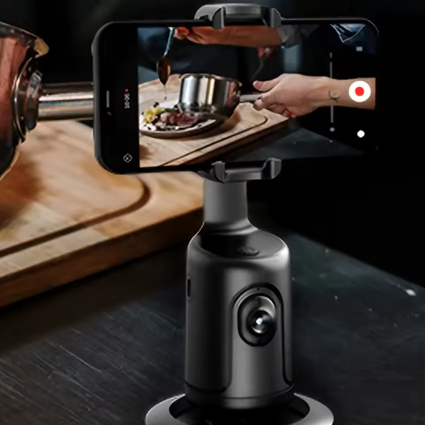 AUTOMATIC FACE TRACKING TRIPOD WHITE