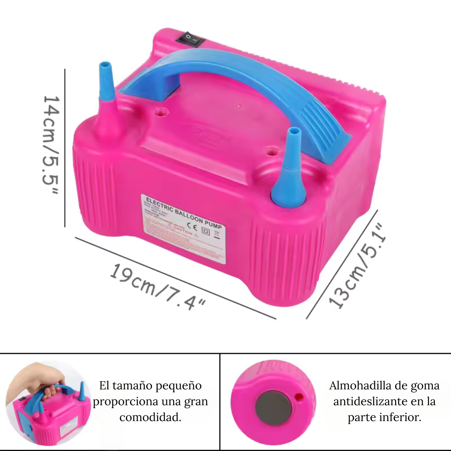 BOMBA DE AIRE PARA GLOBOS