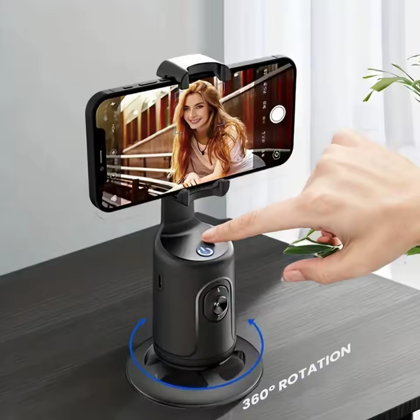 TRIPODE SEGUIMIENTO FACIAL AUTOMATICO NEGRO