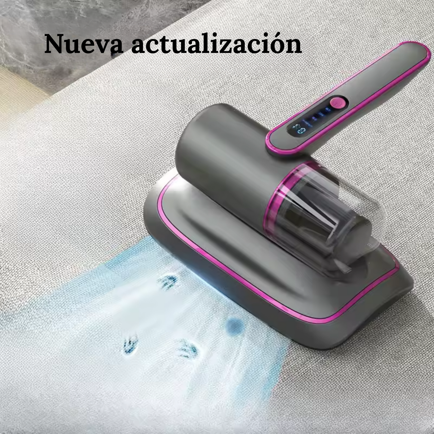 ASPIRADORA DE ACAROS MORADA