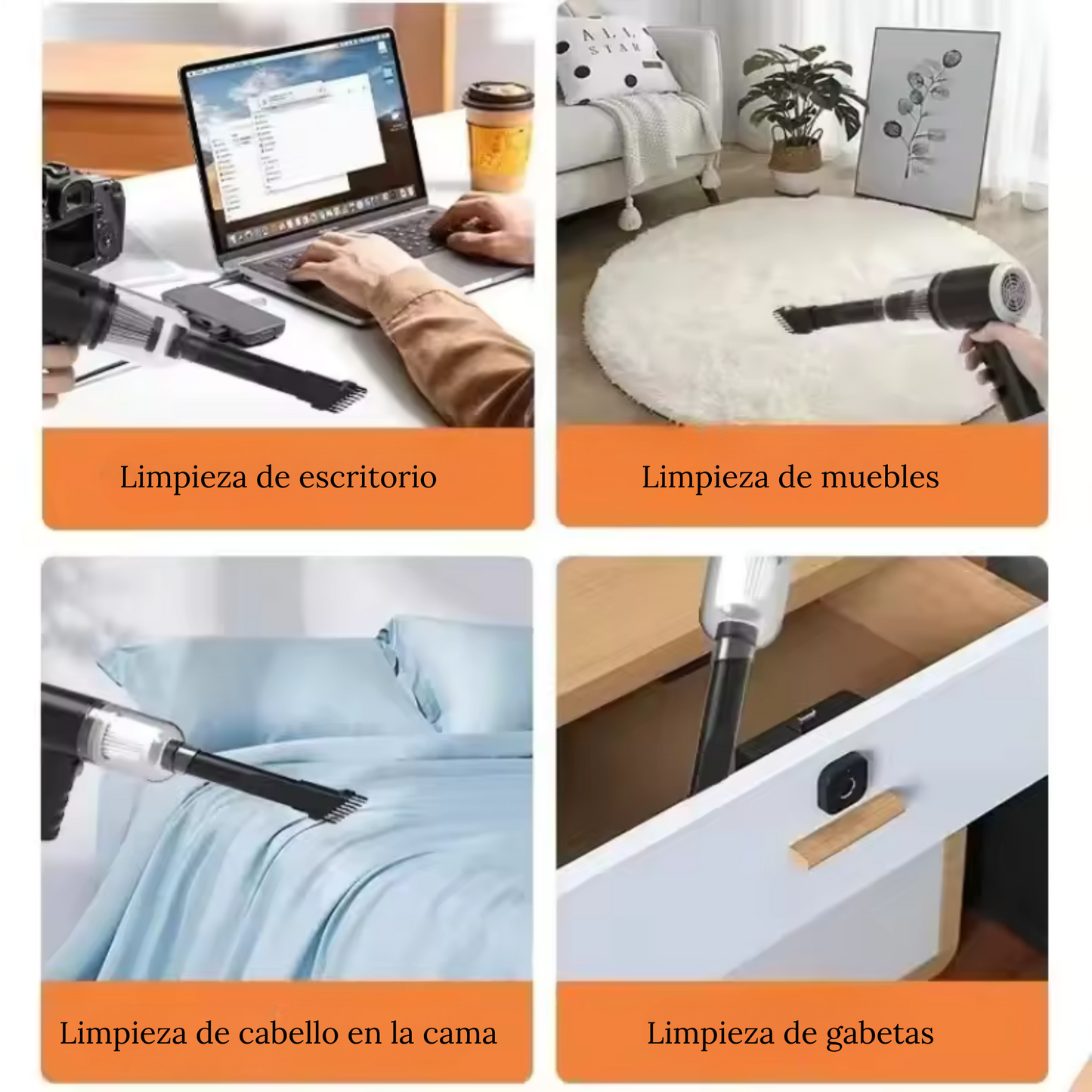 ASPIRADORA PORTATIL RECARGABLE K-7