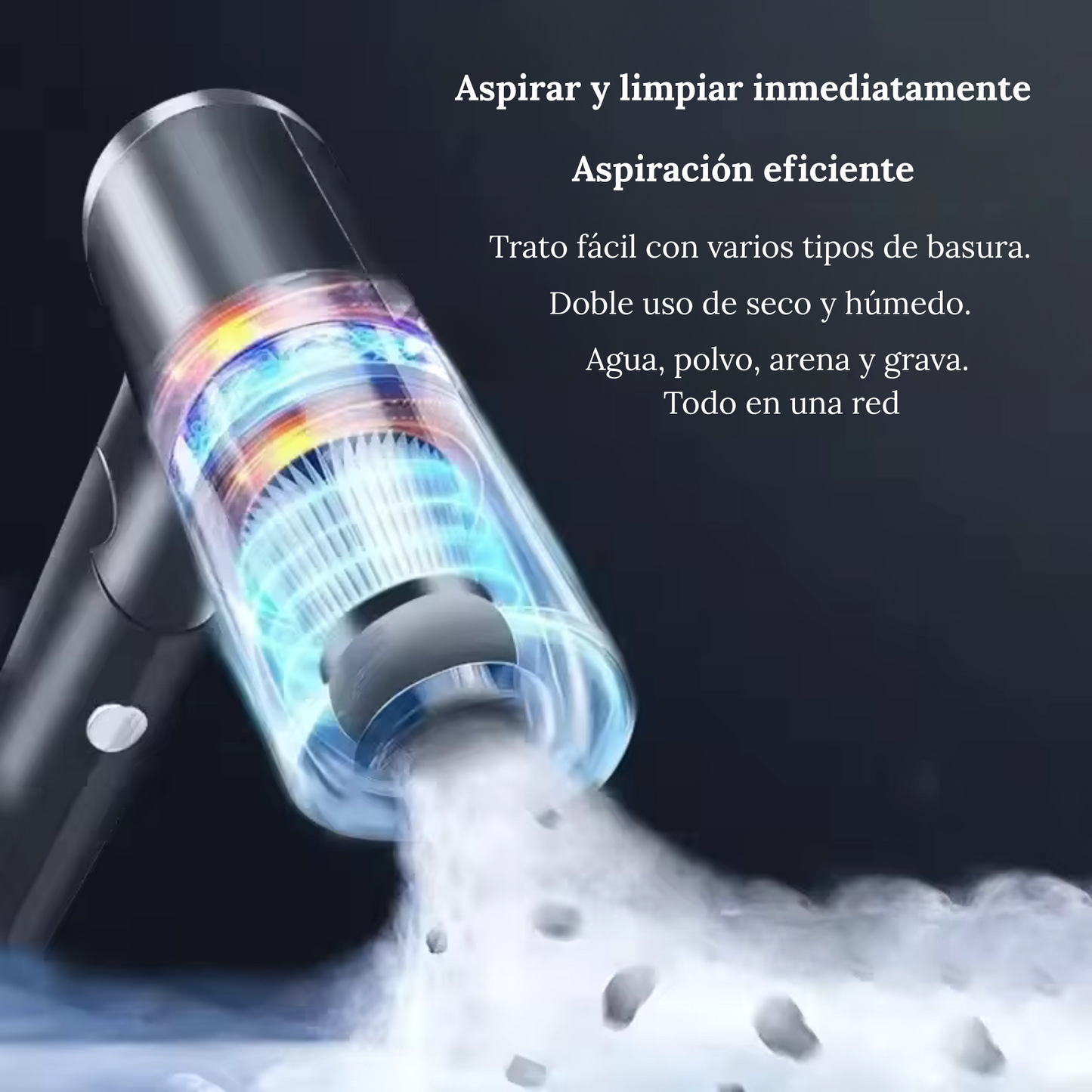 ASPIRADORA PORTATIL RECARGABLE K-7