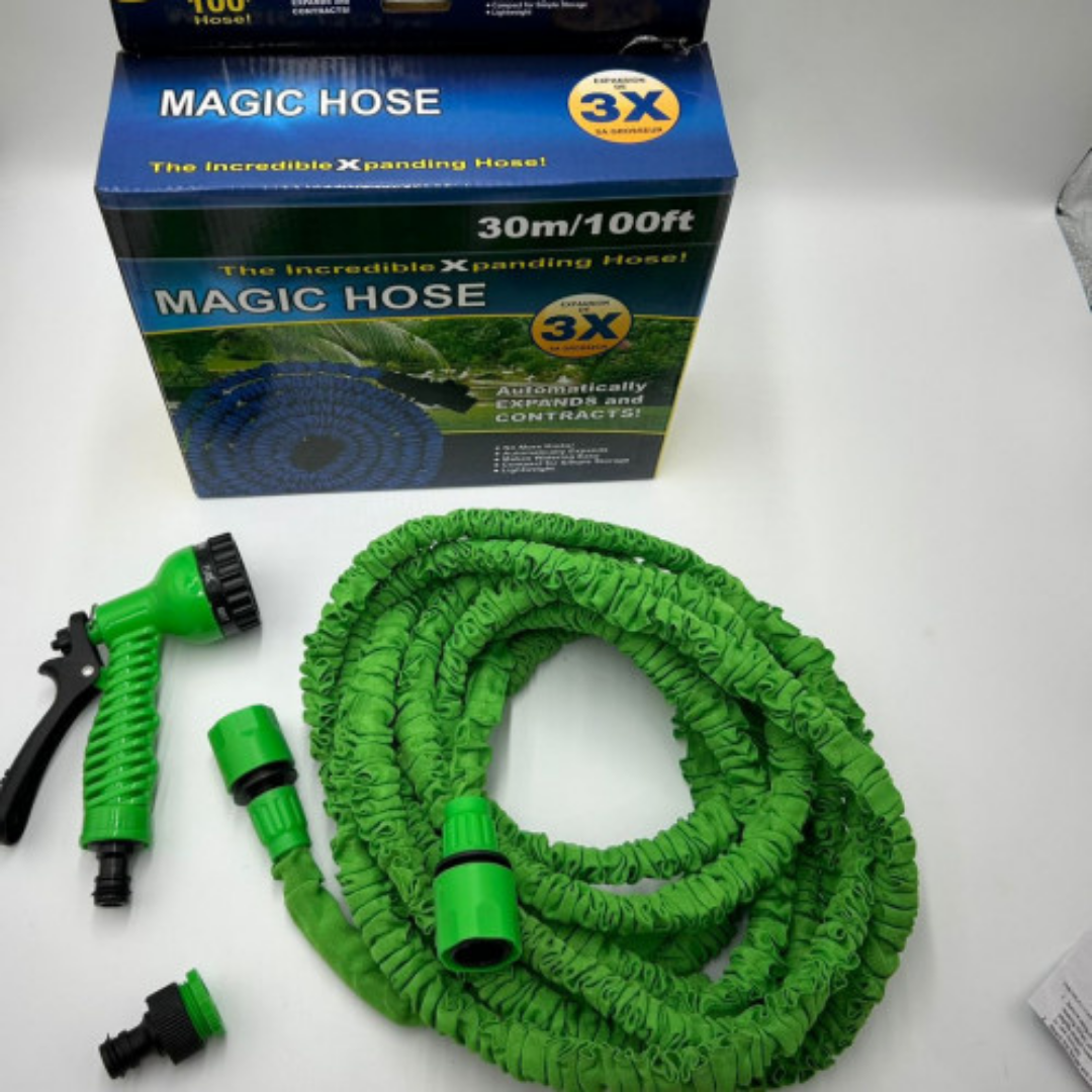 MANGUERA RETRACTIL MAGIC HOSE 30M/ 100/PIES