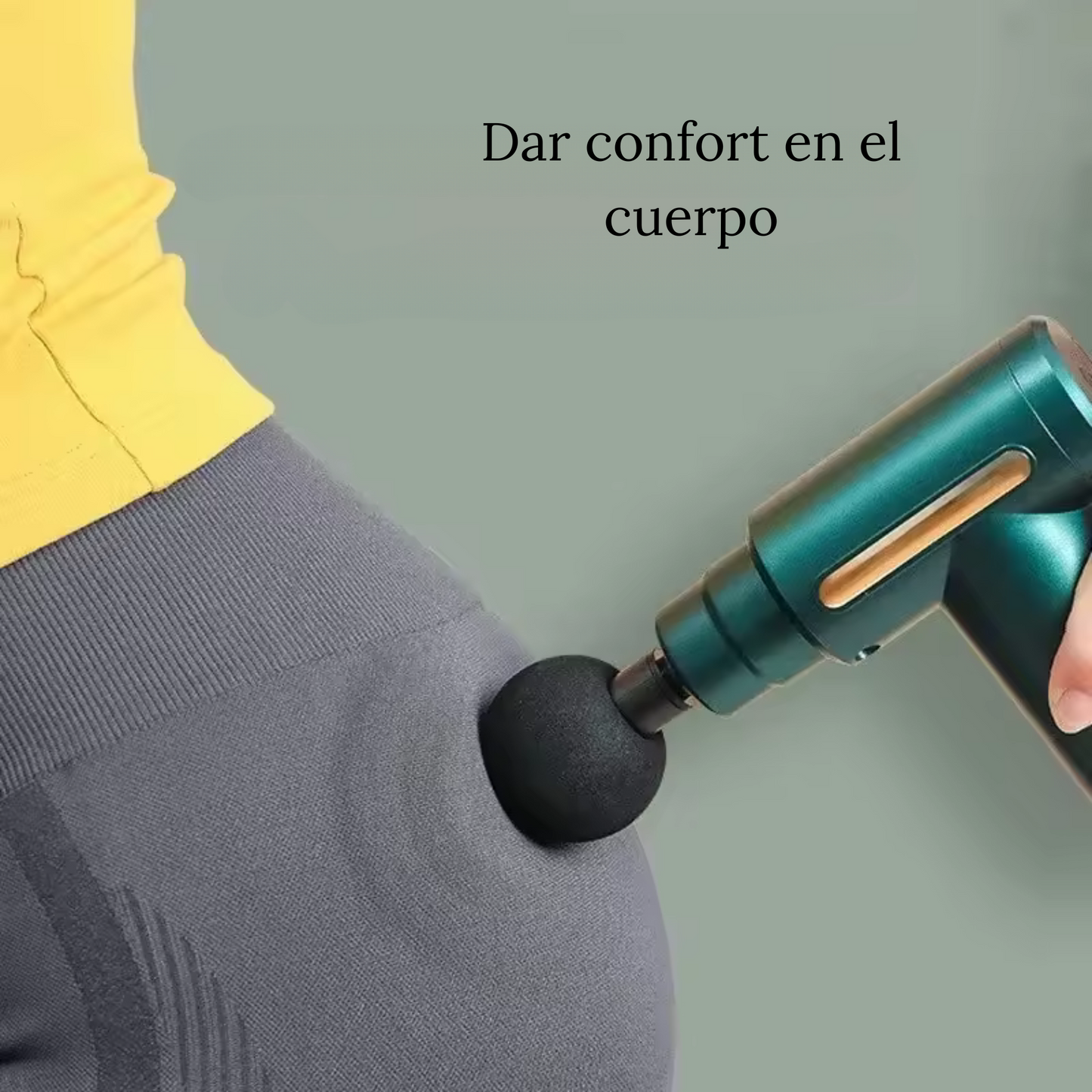 PISTOLA MASAJEADORA 5 PIEZAS