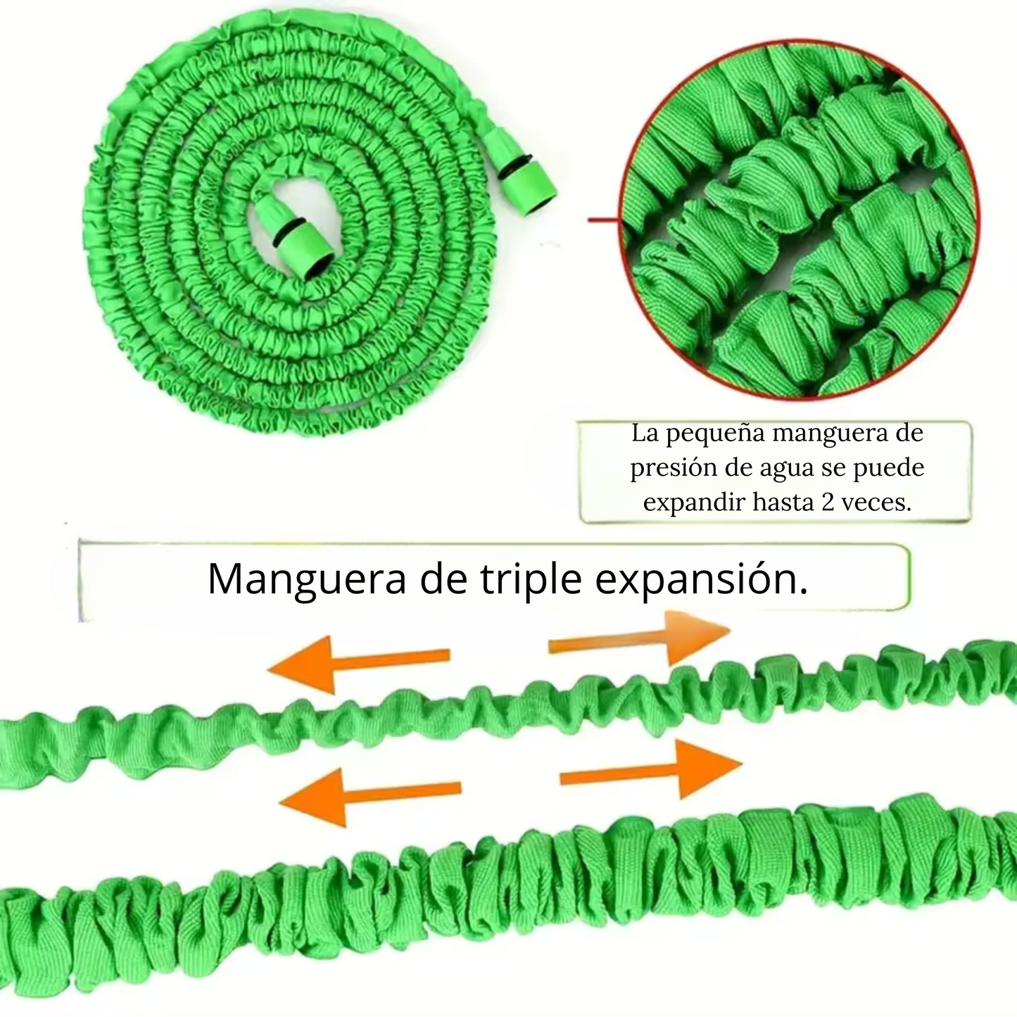 MANGUERA RETRACTIL MAGIC HOSE 22.5 M/ 75FT