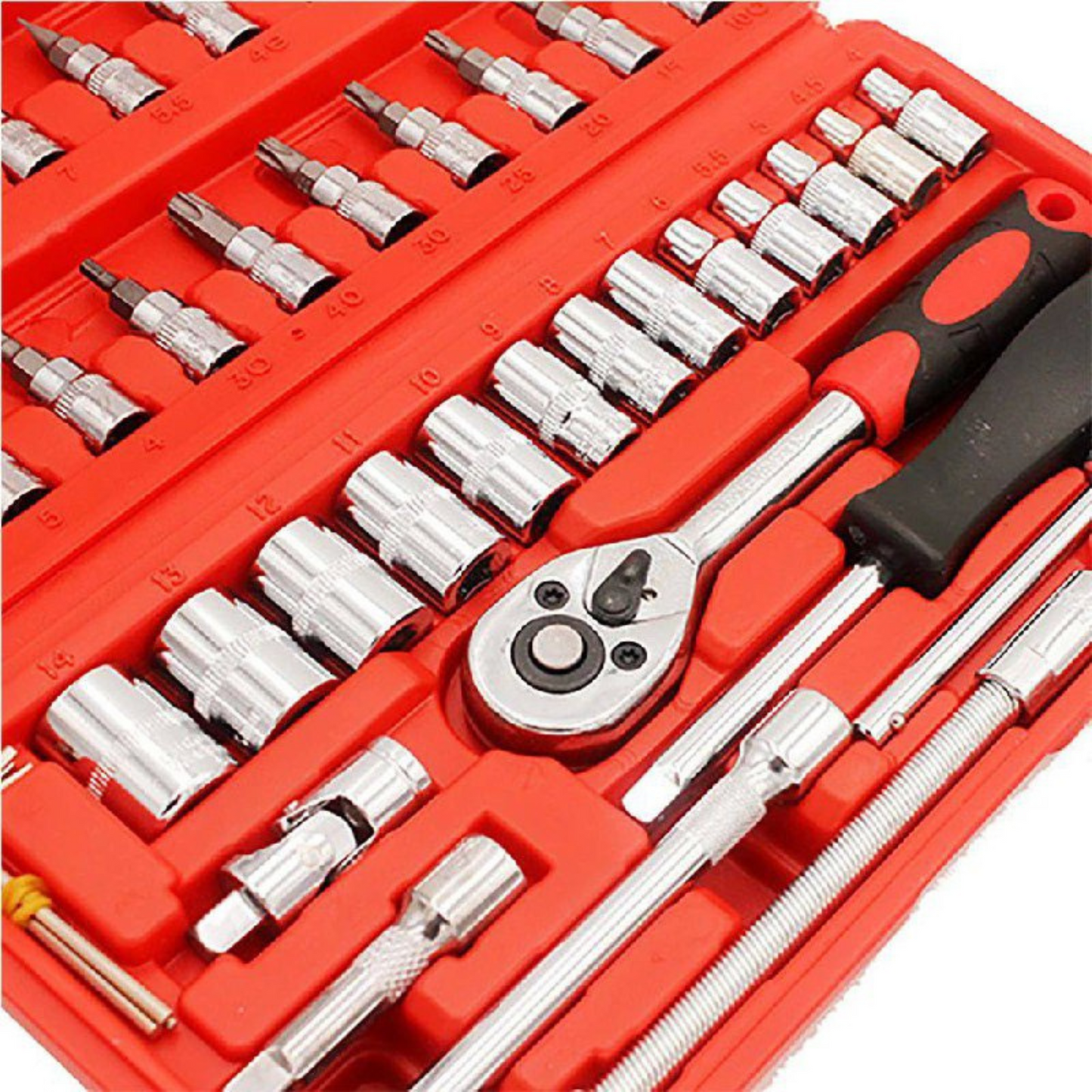 SET DE HERRAMIENTAS 46 LLAVE DE 1/4