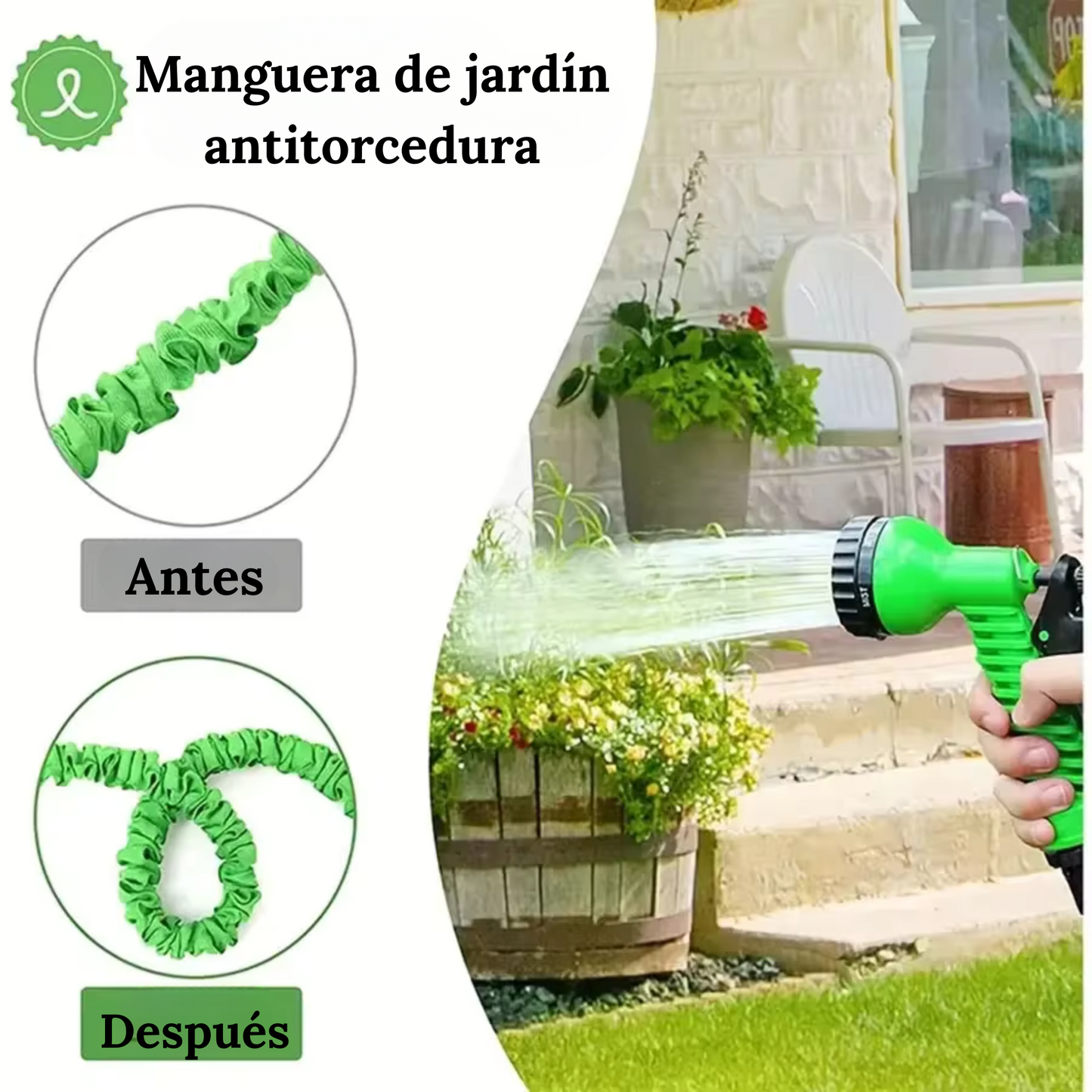 MANGUERA RETRACTIL MAGIC HOSE 22.5 M/ 75FT