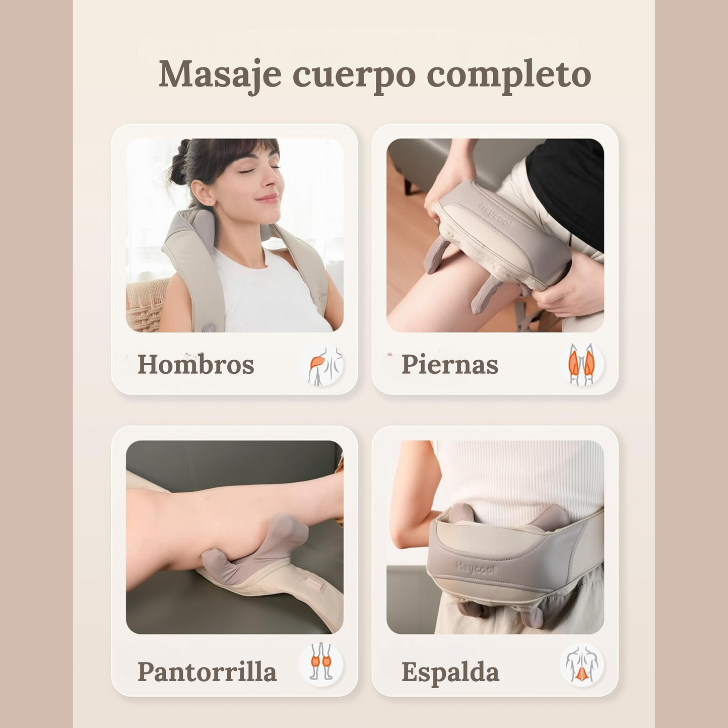 MASAJEADOR DE CUELLO AJUSTABLE