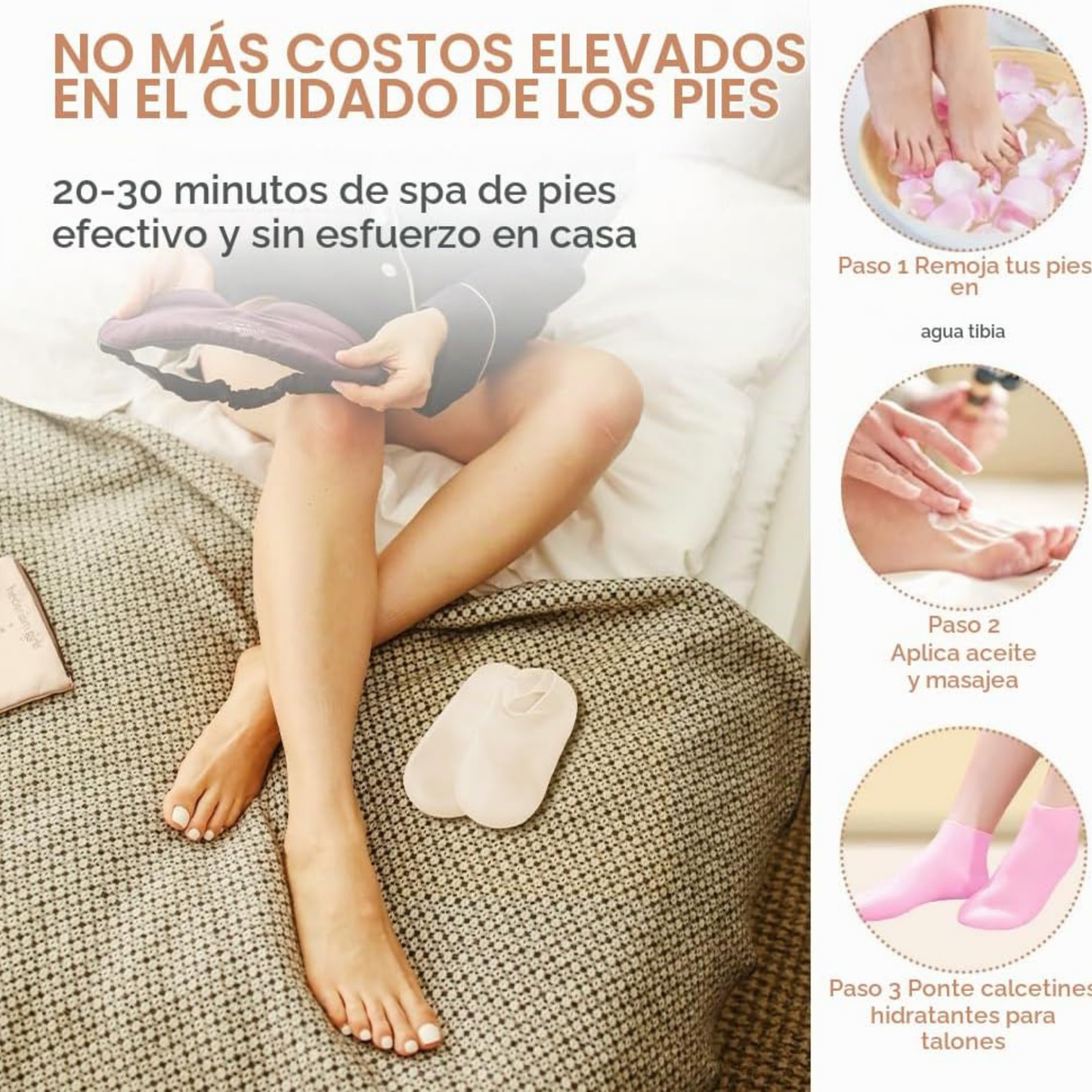 Kit de Cuidado para Pies 3 en 1