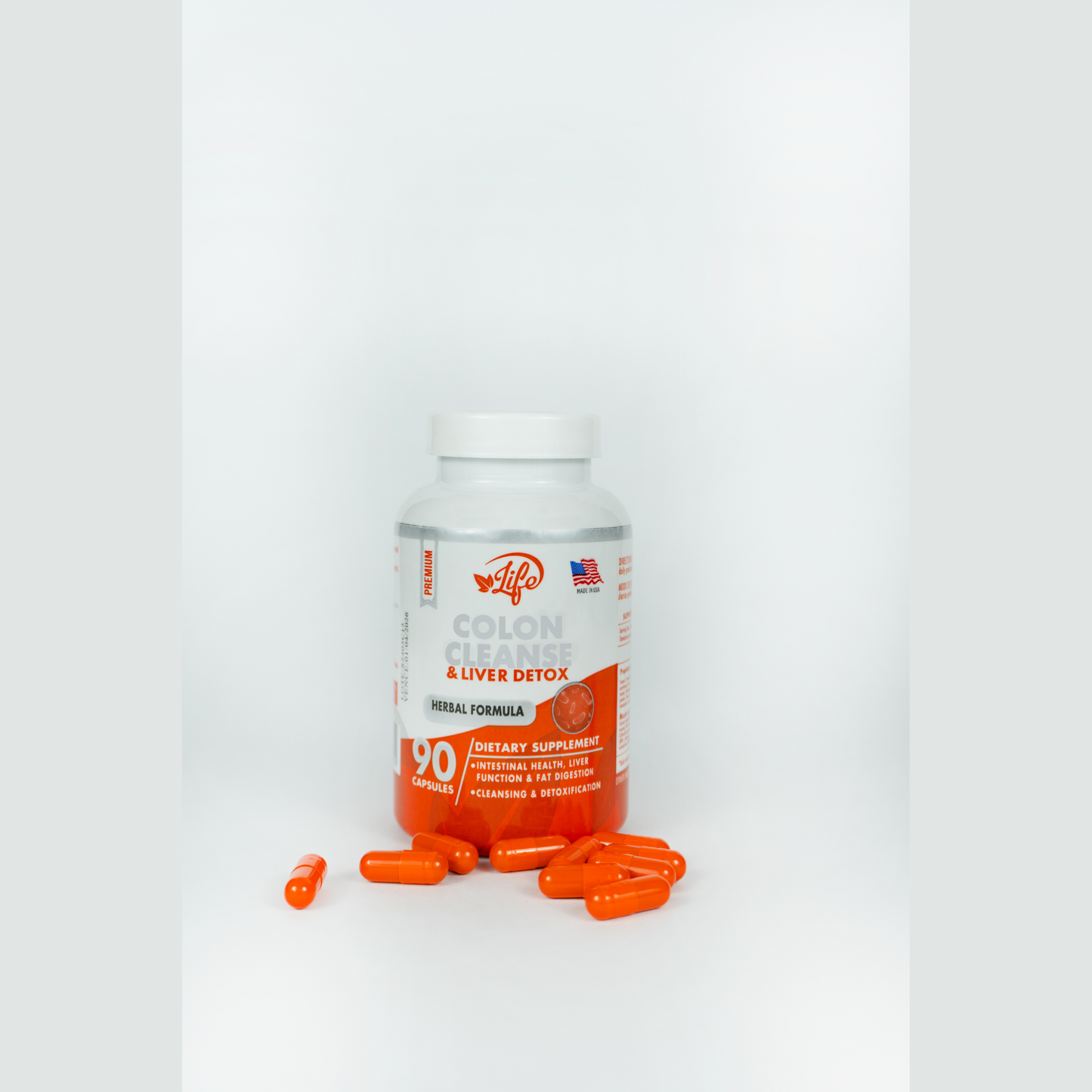 DETOX DIGESTIVE COLON CLEANSE + HERBAL LAXATIVE ( 2 PRODUCTOS)