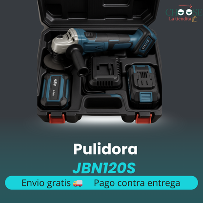 PULIDORA JBN120S DE 2 BATERIAS 48V
