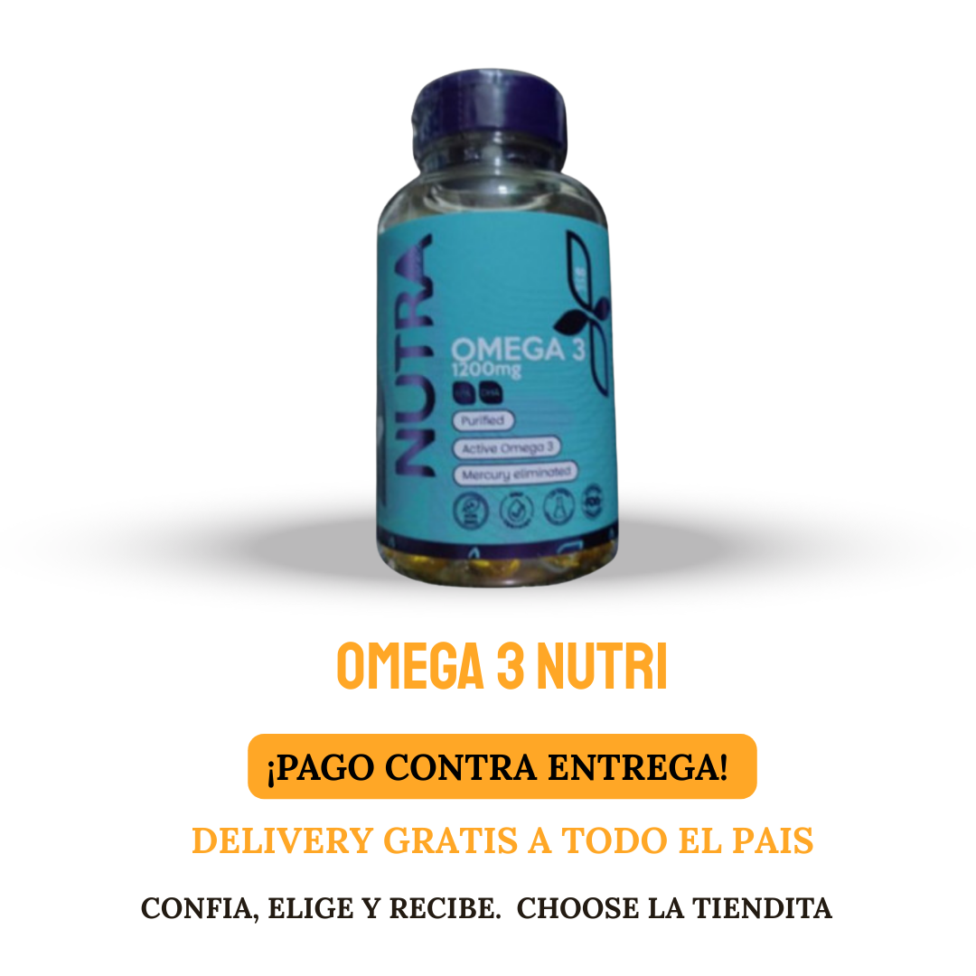 OMEGA 3 1200 MG  X 60 SOFGEL - LIBRE DE MERCURIO