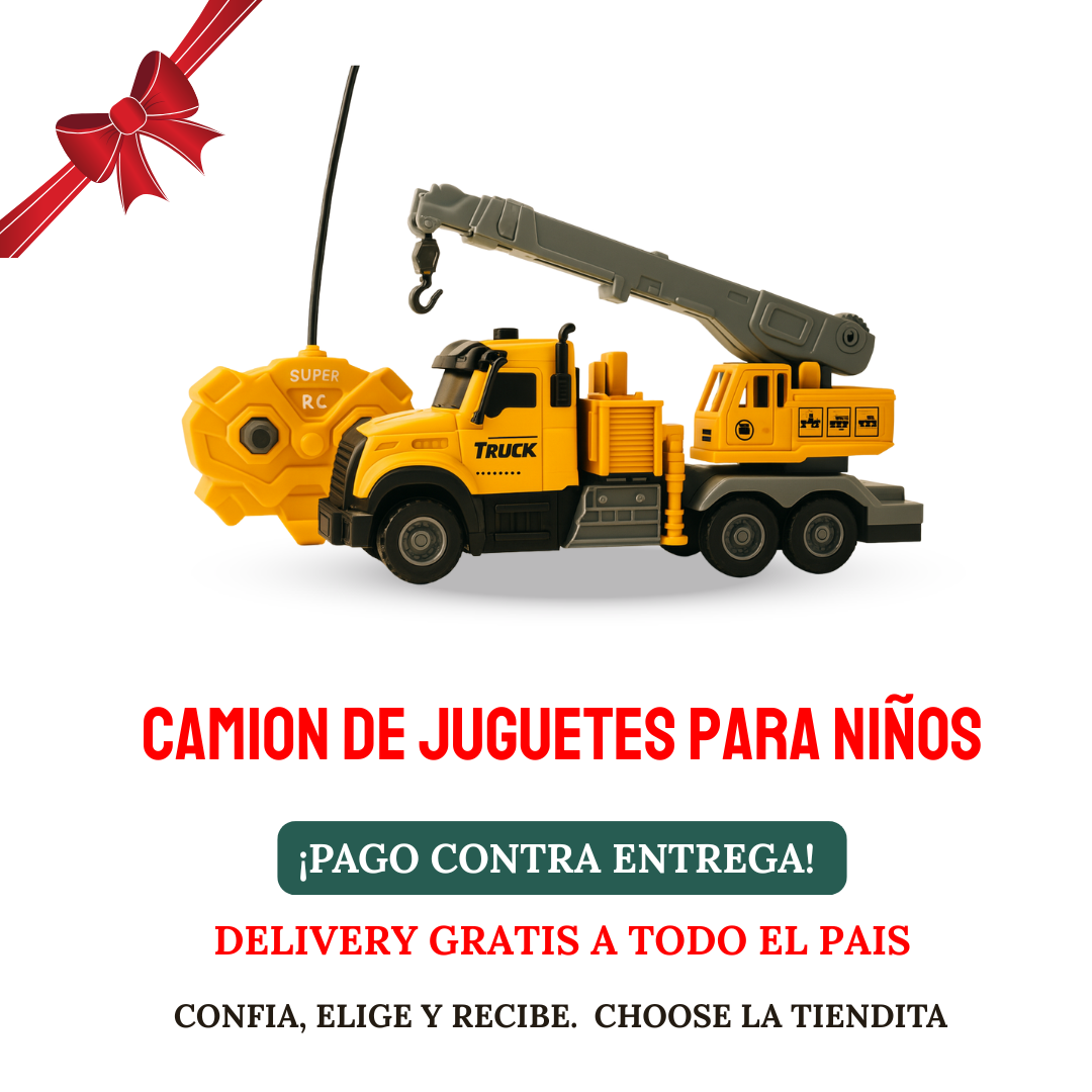 CAMIÓN DE JUGUETE PARA NIÑO B321-2