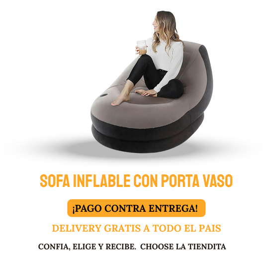 SILLON Y REPOSA PIES INFLABLE INTEX