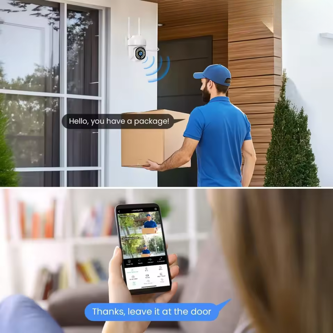 CAMARA WIFI EXTERIOR PTZ JORTAN