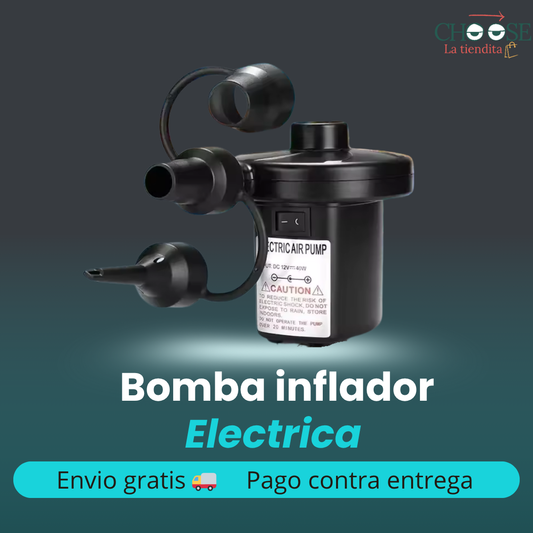 BOMBA INFLADOR ELECTRICA TWO WAY