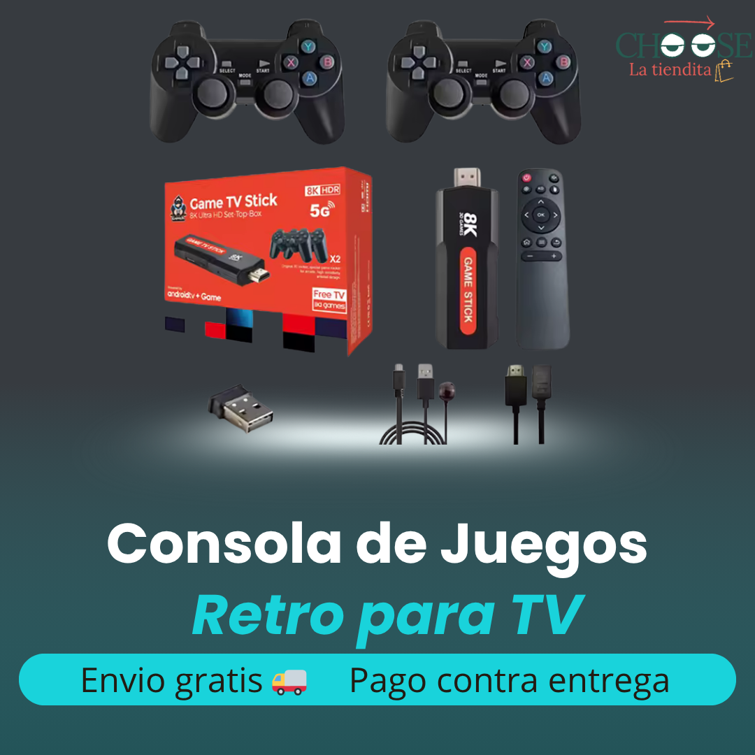 CONSOLA GAME Y TV STICK 5G HDMI 8K