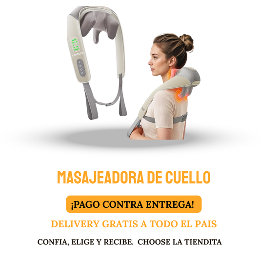 MASAJEADOR DE CUELLO AJUSTABLE