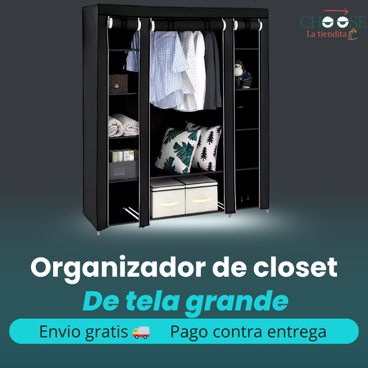 ORGANIZADOR DE CLOSET TELA GRANDE