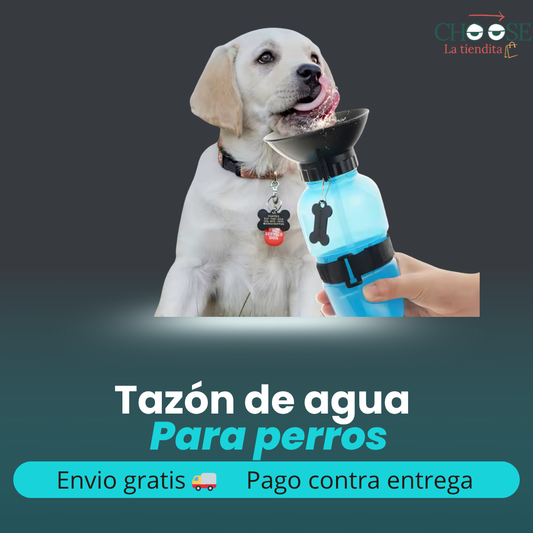 RECIPIENTE DE AGUA PORTÁTIL AQUA DOG 18 OZ