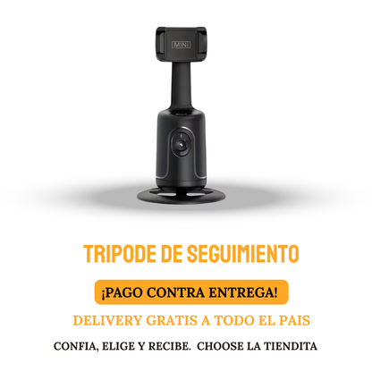TRIPODE SEGUIMIENTO FACIAL AUTOMATICO NEGRO
