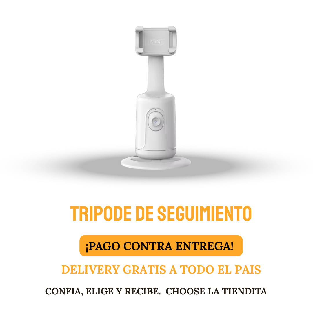 TRIPODE SEGUIMIENTO FACIAL AUTOMATICO BLANCO