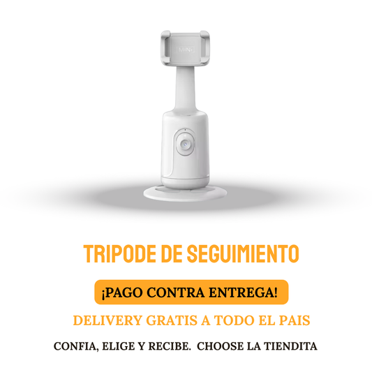 TRIPODE SEGUIMIENTO FACIAL AUTOMATICO BLANCO