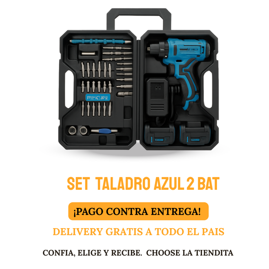 SET DE TALADRO 2 BATERIAS JBN-13