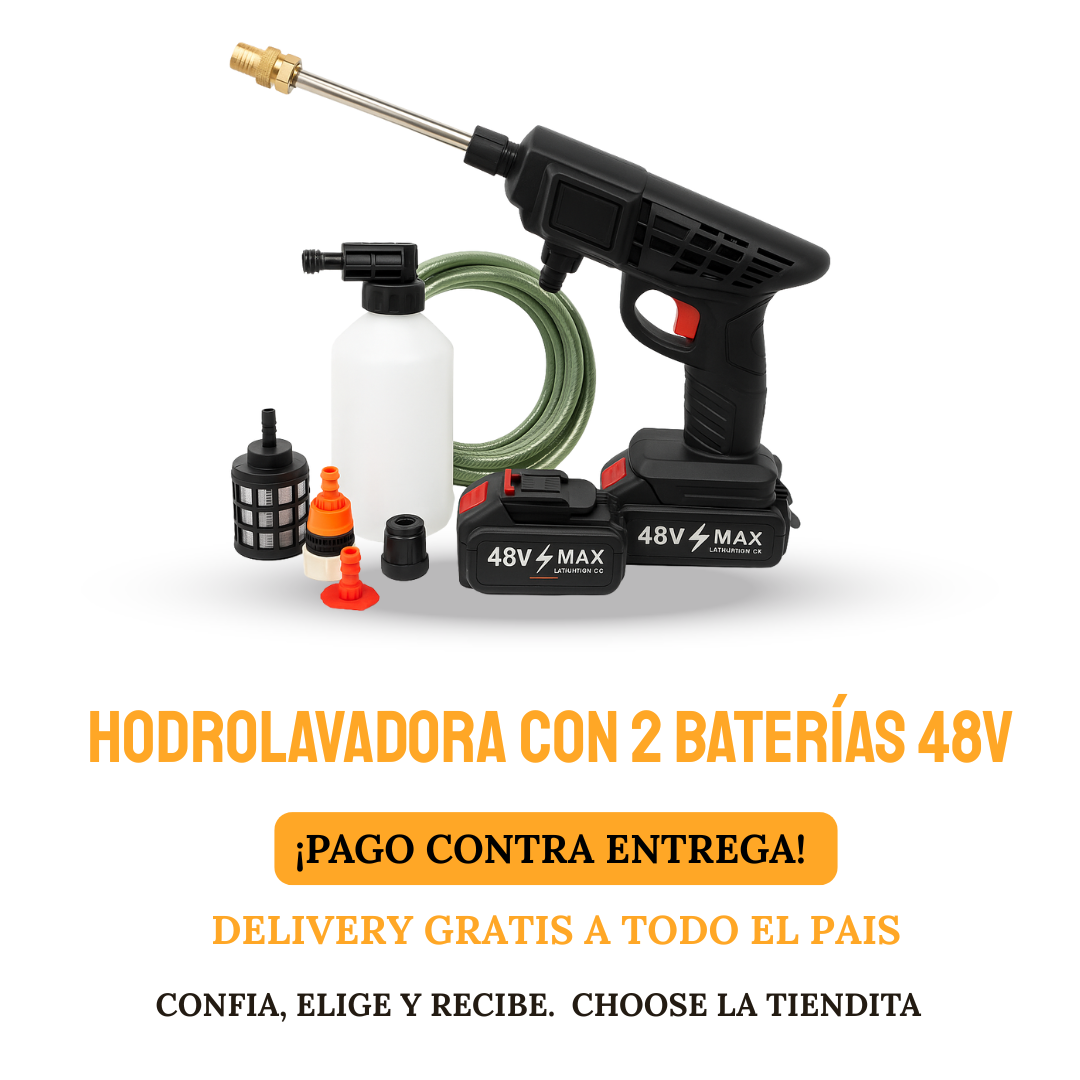 HIDROLAVADORA 2 BATERIAS