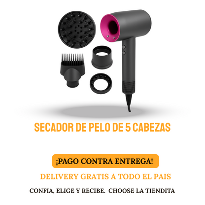 BLOWER/ SECADOR DE PELO DE 5 CABEZAS