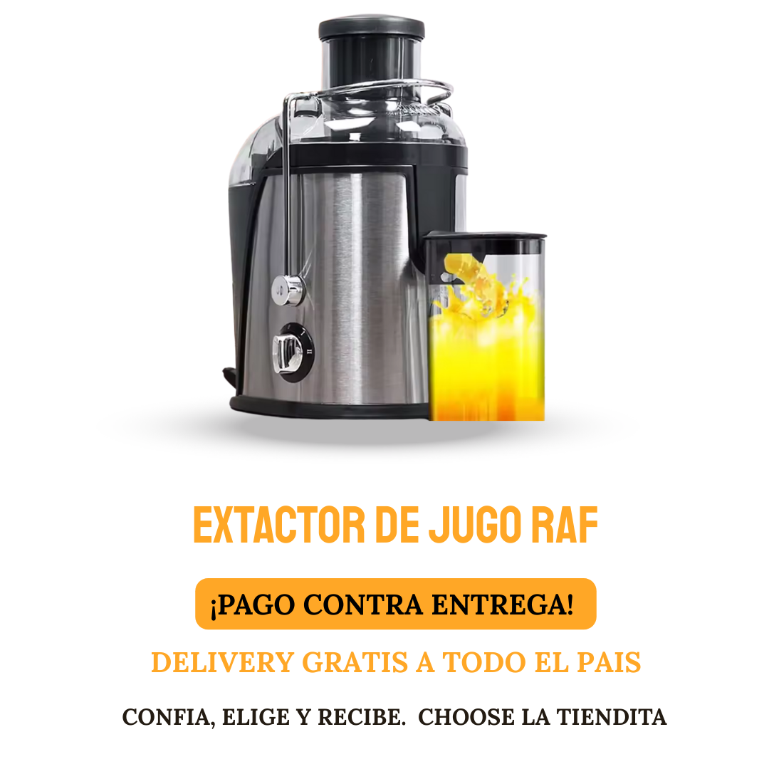 EXTRACTOR DE JUGOS RAF 450ML