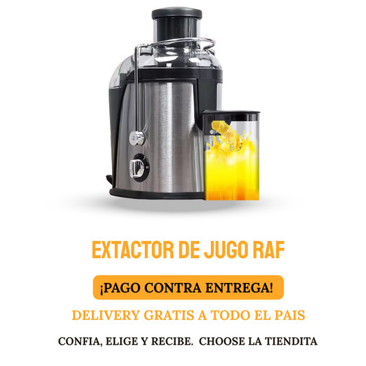 EXTRACTOR DE JUGOS RAF 450ML