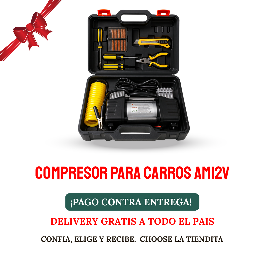 COMPRESOR PARA CARROS AM12V