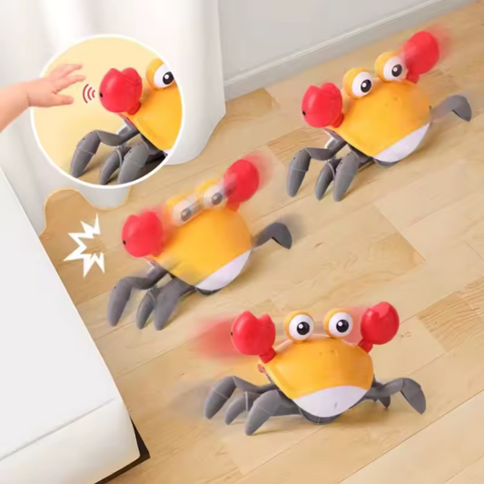 CANGREJO ROJO IDEAL PARA MOTIVAR A BEBES EN ETAPA DE GATEO