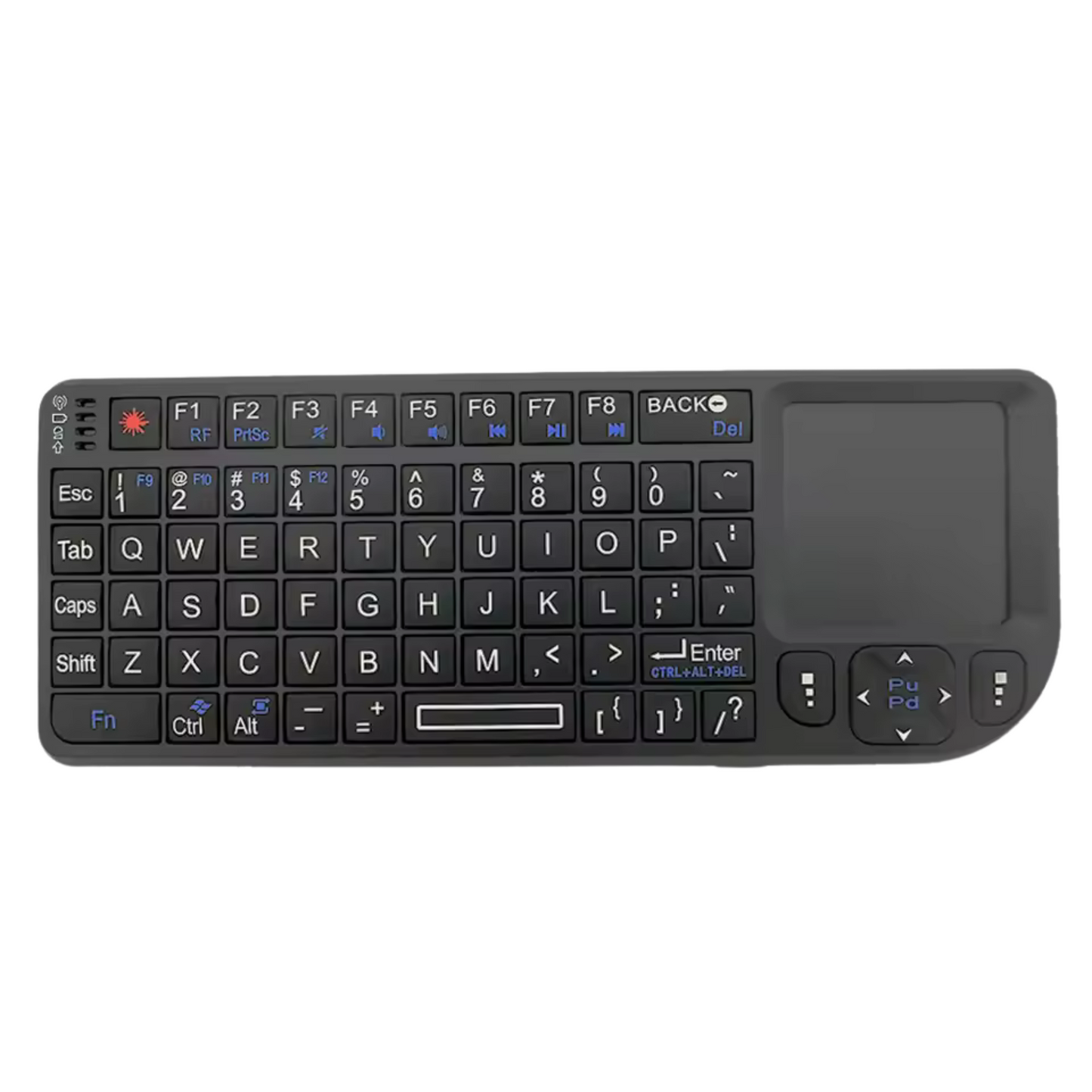 Mini teclado wifi multifuncional control remoto