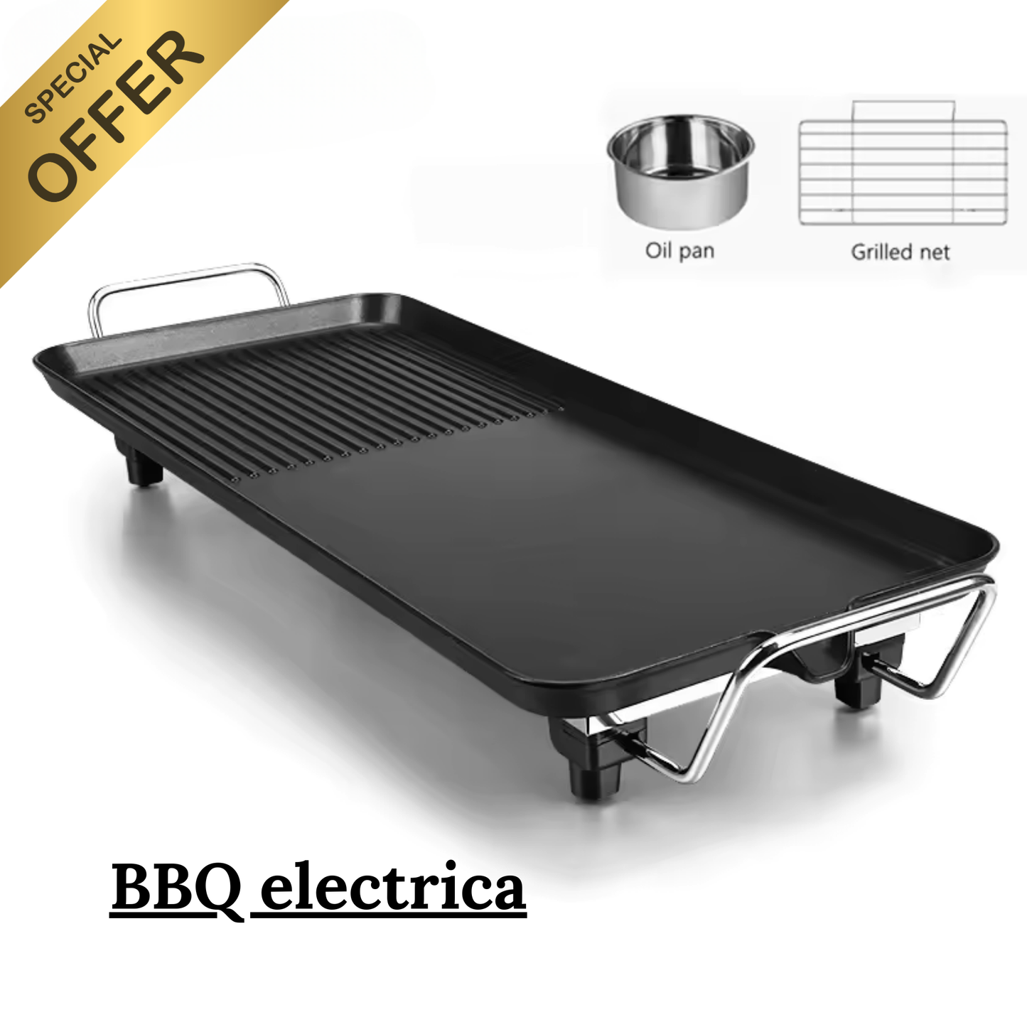 PLANCHA ELECTRICA MULTIFUNCIONAL