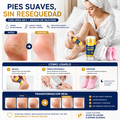 Kit de Cuidado para Pies 3 en 1