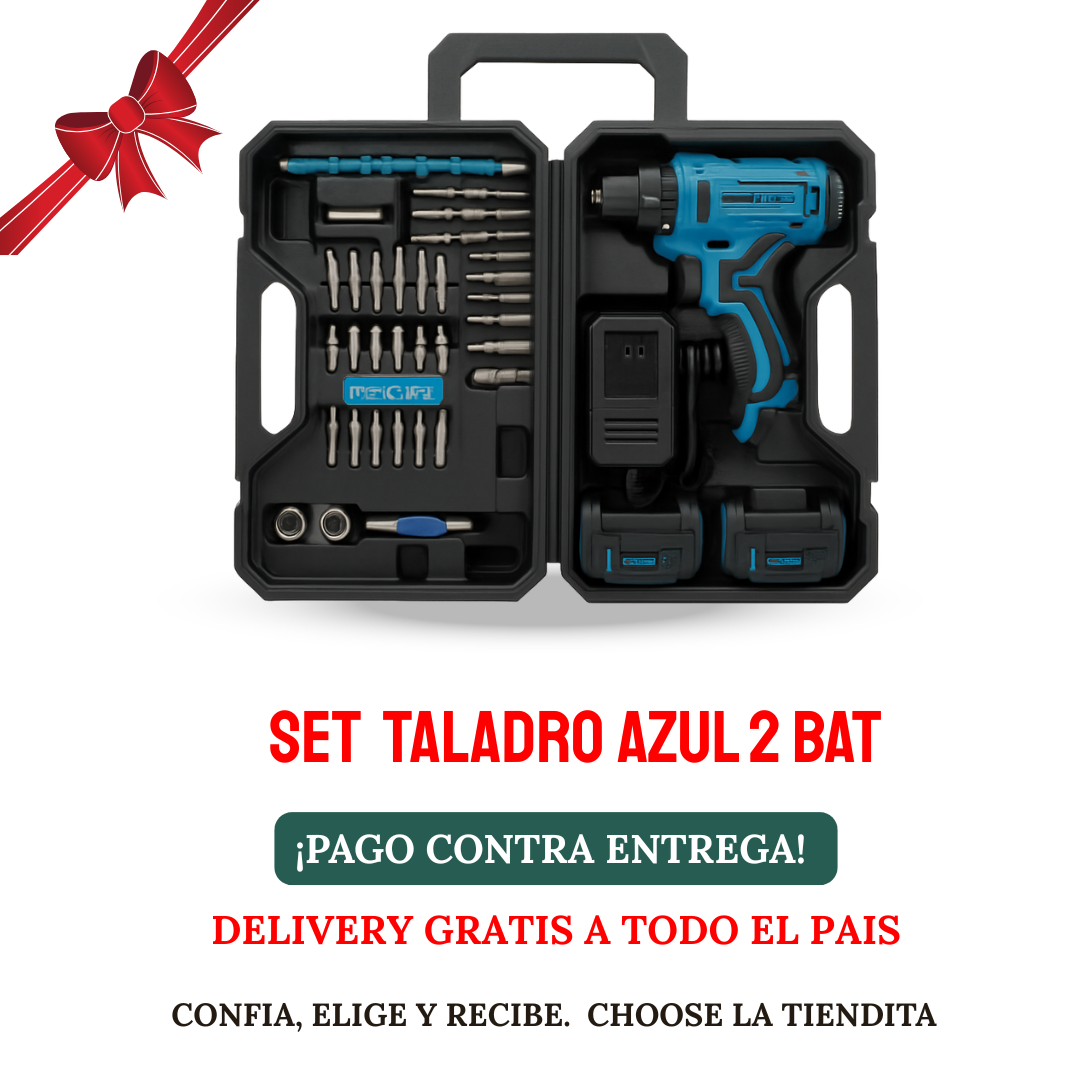 SET DE TALADRO 2 BATERIAS JBN-13