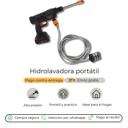 HIDROLAVADORA 2 BATERIAS 48W X48W L