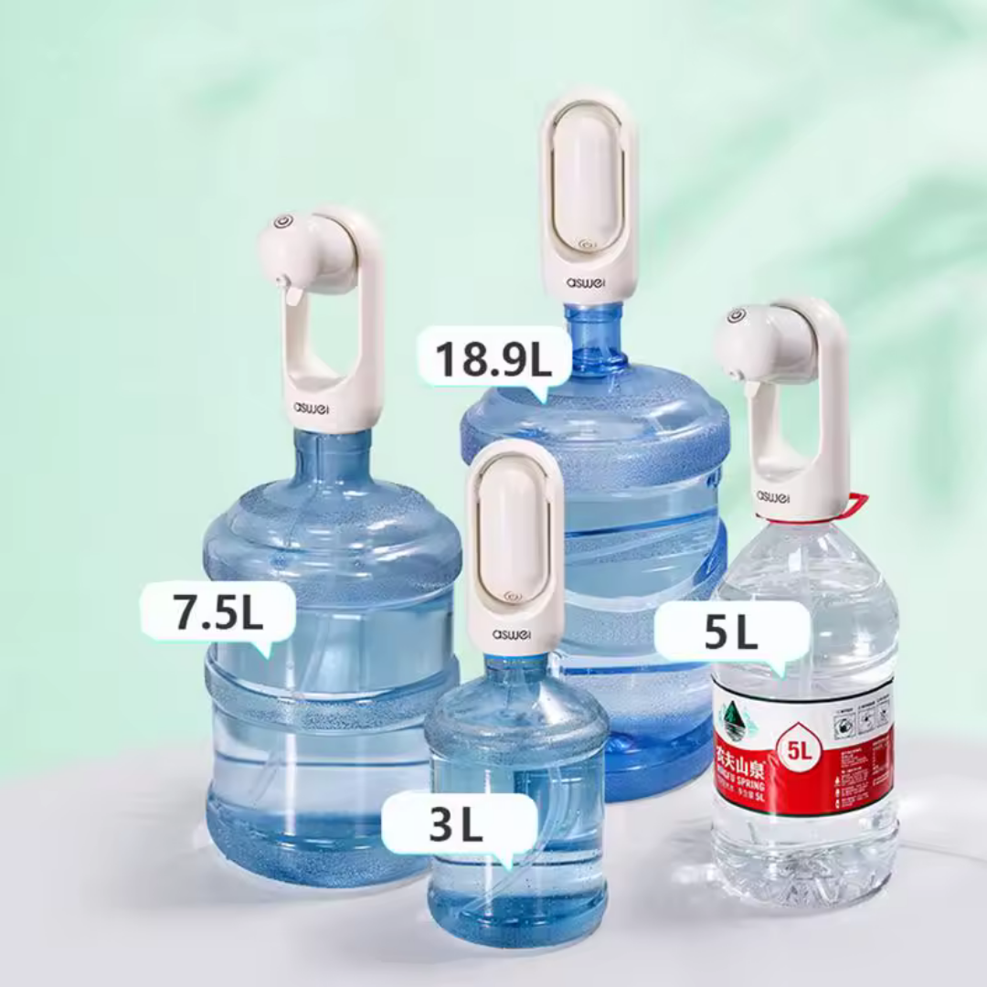 DISPENSADOR DE AGUA ELÉCTRICO PORTÁTIL Y PLEGABLE