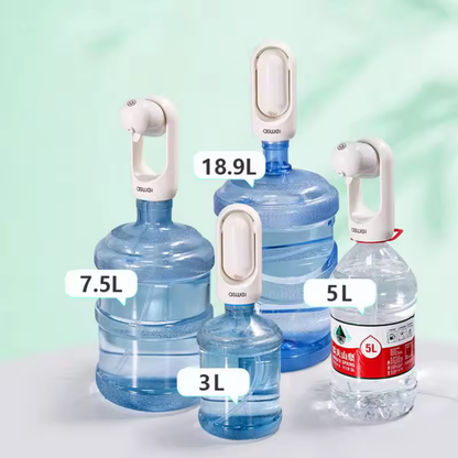 DISPENSADOR DE AGUA ELÉCTRICO PORTÁTIL Y PLEGABLE