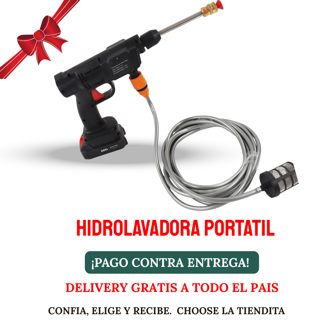 HIDROLAVADORA 2 BATERIAS