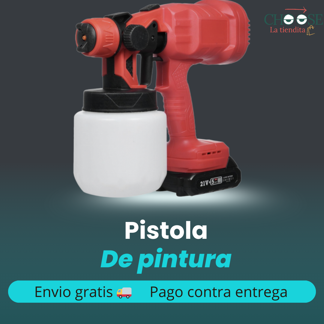 PISTOLA DE PINTURA 2 BATERIAS 48V