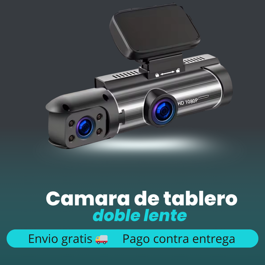 CÁMARA GRABADORA DE VIDEO FRONTAL/TRASERA/INTERIOR