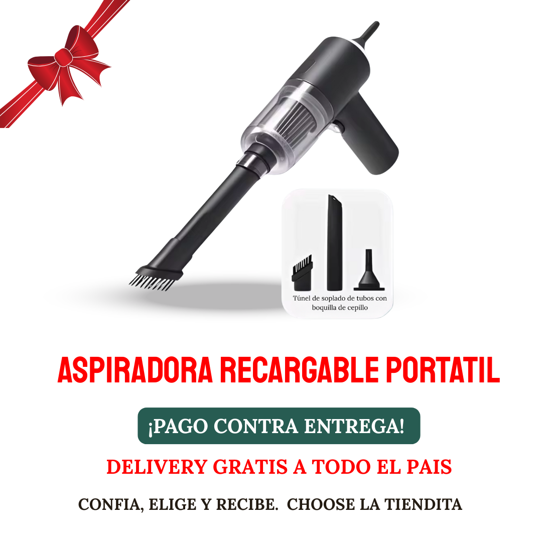 ASPIRADORA PORTATIL RECARGABLE K-7