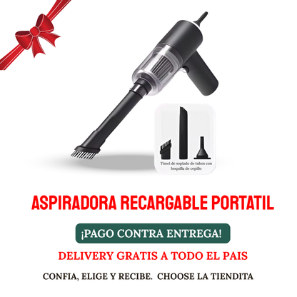 ASPIRADORA PORTATIL RECARGABLE K-7