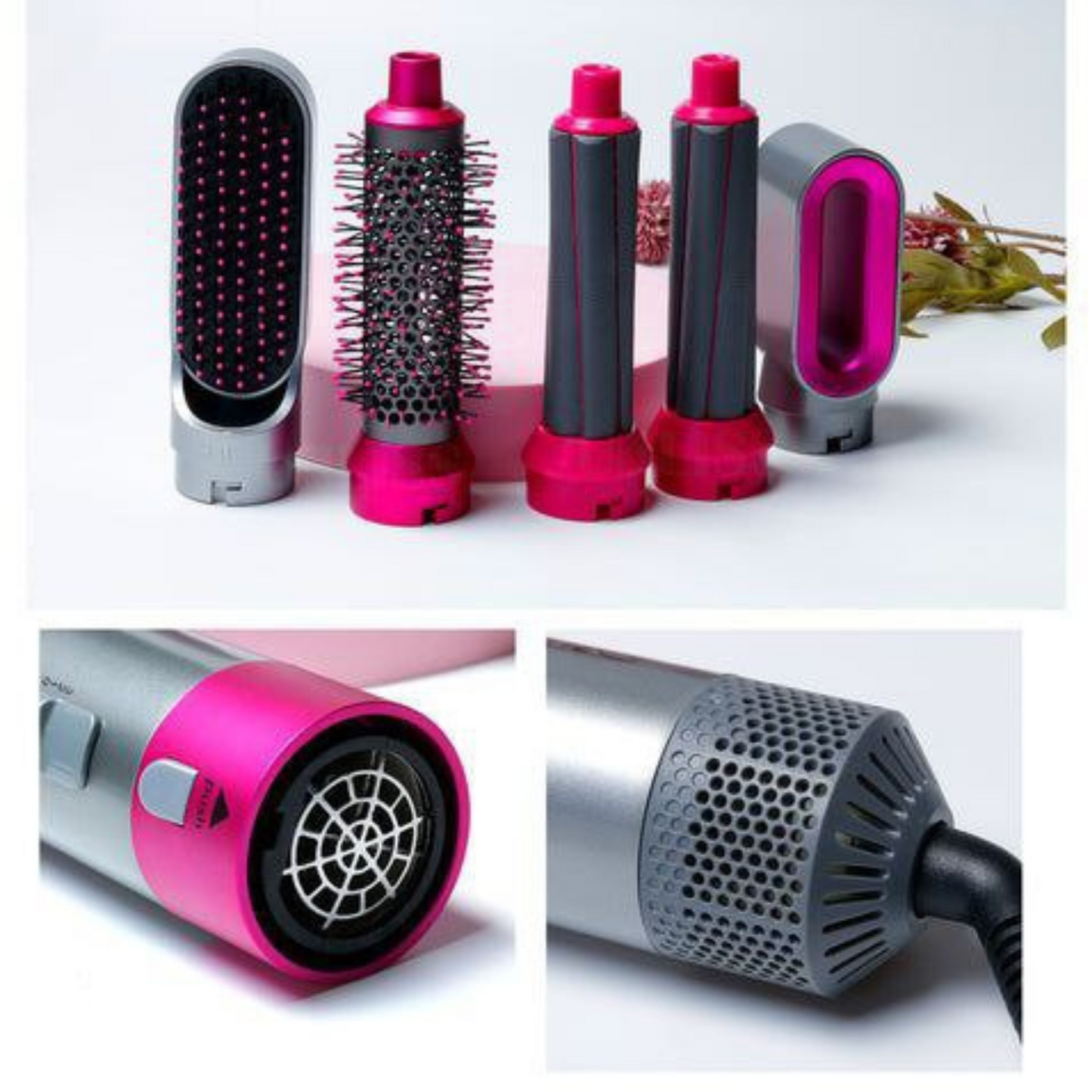 CEPILLO PARA EL CABELLO 5 EN 1, SECADOR Y VOLUMINIZADOR