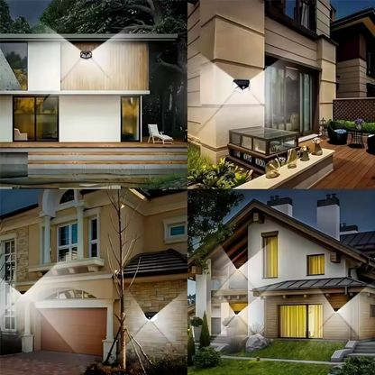 LUZ LED / LAMPARA SOLAR IMPERMEABLE CON SENSOR